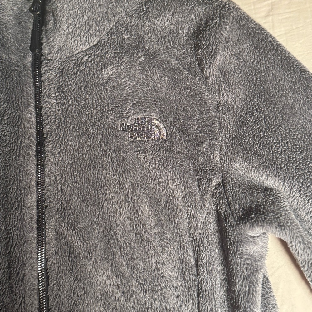 The North Face Women's Charcoal Teddy Jacket - Picture 9 of 9